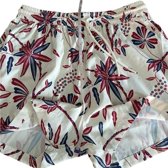 OUTDOOR VOICES Floral Print Women's Athletic Shorts Size Small - Picture 7 of 12
